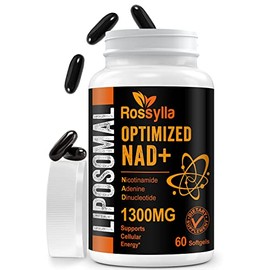 Suplemento liposomal de NAD+ de 1300 mg | La más alta absorción | El suplemento de NAD más puro para aumentar NAD+ de manera eficaz | Suplemento de NA