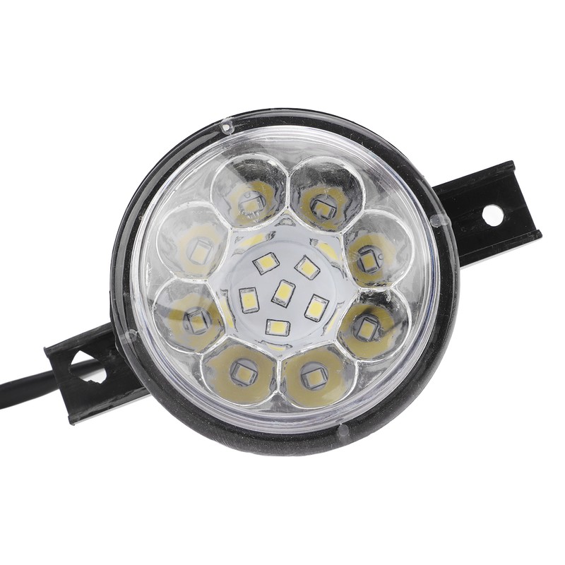 LED Front Headlight Lamp High Low Beam Mode 12V Universal
