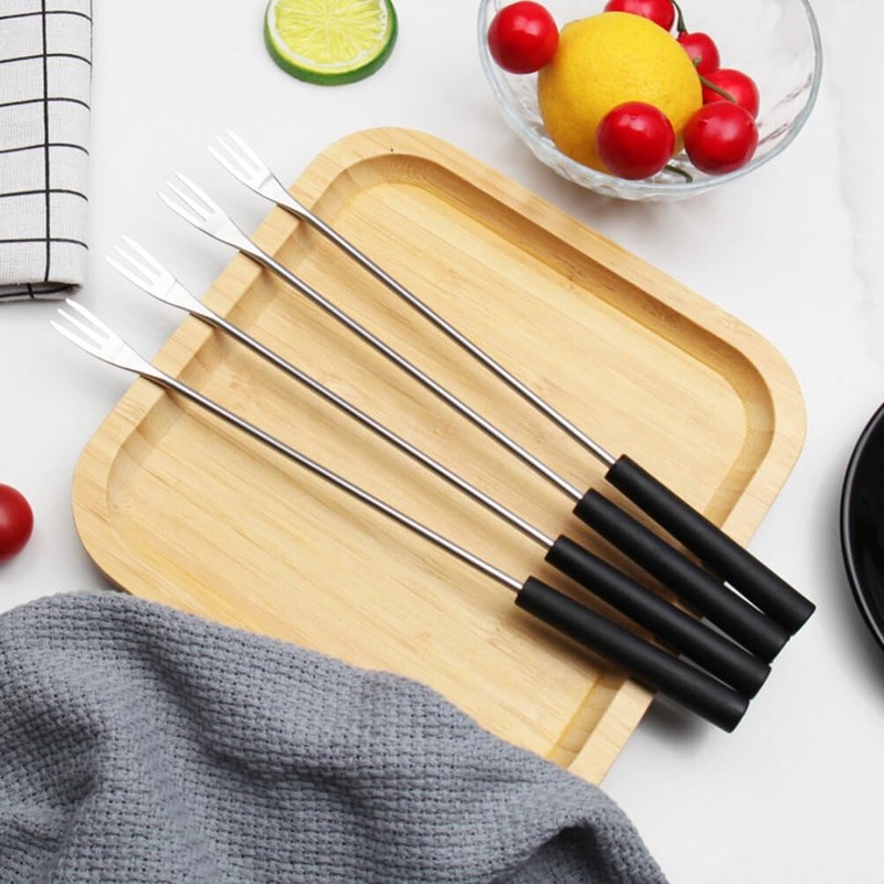 Kichvoe Fondue Forks - Stainless Steel Fondue Forks - 12