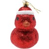 Christmas Concepts® Pack of 2-110mm (4.3") Red Glittery Festive Duck