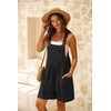 GRECERELLE Jumpsuits For Women Summer Short Overalls Casual Adjustable Loose