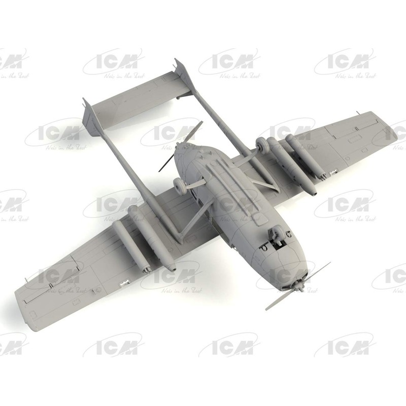 ICM ICM48291 Plastic Model kit, Black