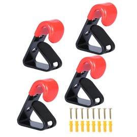 S.fields.inc Wheel Hooks, Set of 4, Wheel Rims, Car, Garage, Exhibition, Aluminum Alloy, Car Supply Store