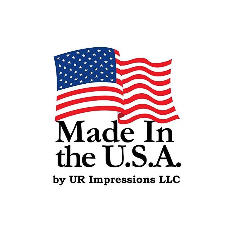 UR Impressions Blk 6.8in. Limited Edition Decal Vinyl Sticker Graphics
