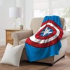 Marvel's Avengers, "The Shield" Micro Raschel Throw Blanket, 46" x
