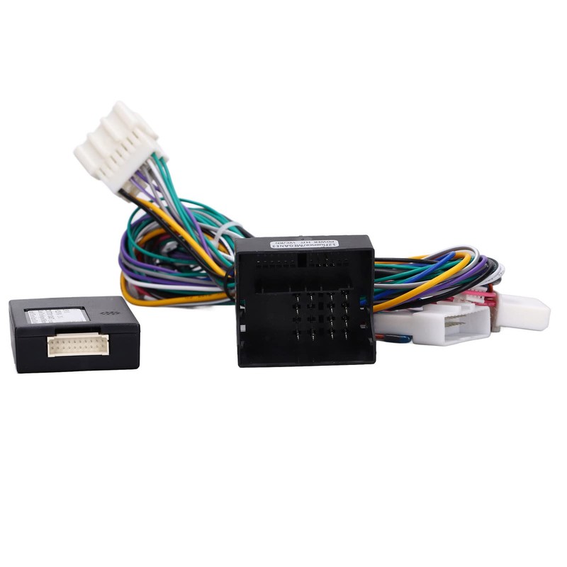 Car Stereo Radio Wiring Harness with Canbus Box Replacement for