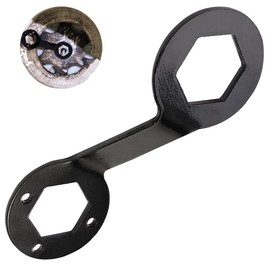 Liunz Washing Machine Wrench, Faucet Wrench, Washing Machine Disassembly Wrench, Washing Machine Clutch, Hand Tool, Metal Disassembly Maintenance Tool