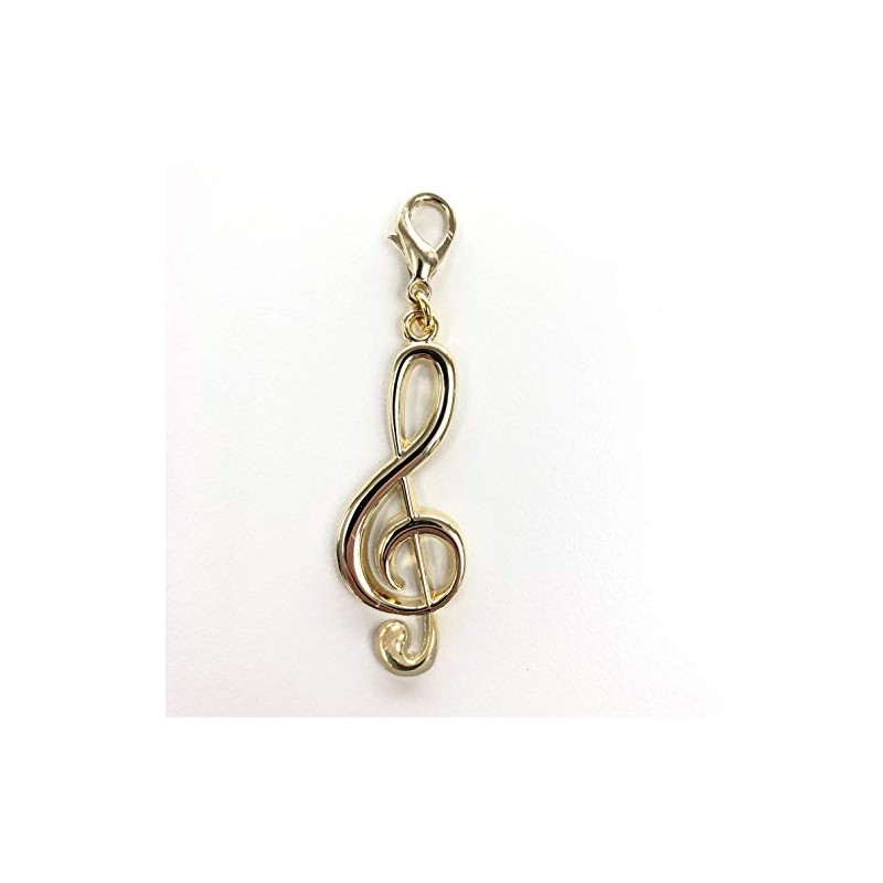 NAKANO All Music Key Chain Treble Clef Gold MM120KHGCG