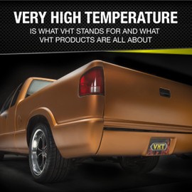VHT SP201 High Temperature Wrinkle Plus Paint – Black Spray Paint - 11 oz Aerosol Can