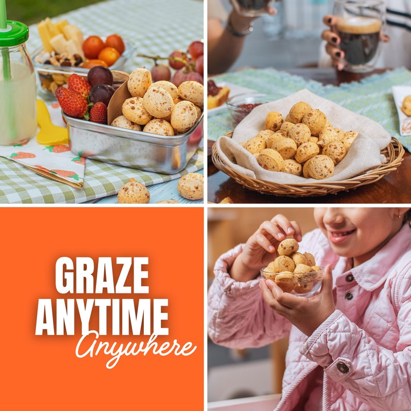 Keep Grazin Grain Free Crunchy Cheese Biscuits - Grilled Cheese