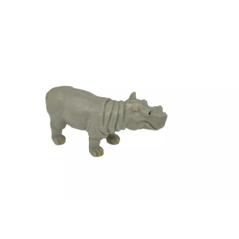 Safari Hippo, Hippopotamus, Plastic Toy Animal, Kids Gift, Realistic Figure,