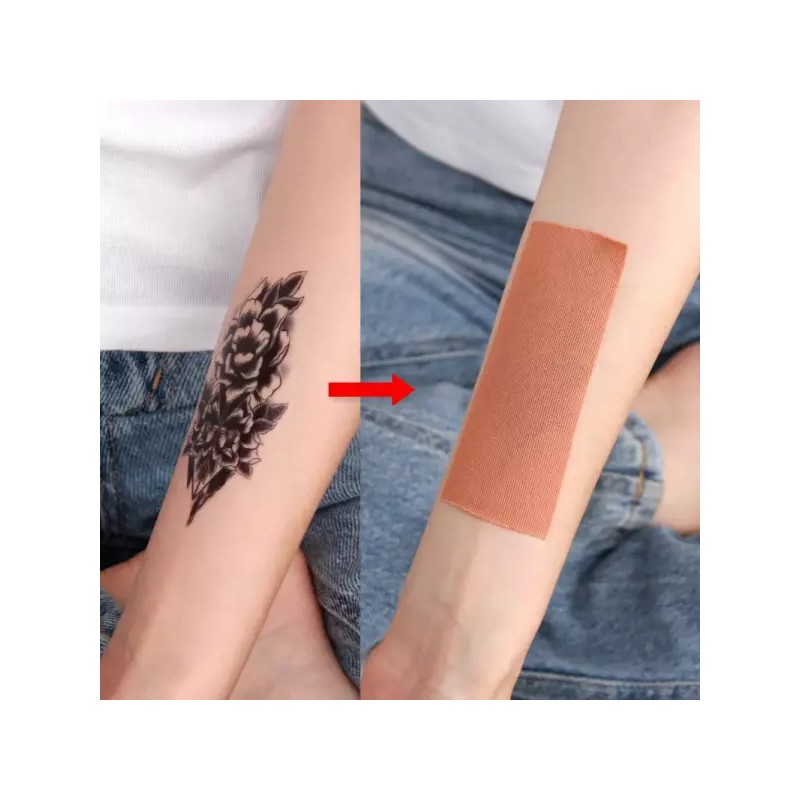 문신커버 테이프 5cm 살색 타투가림 패치 Tattoo Cover Tape 5cm
