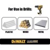 DeWalt Juego 14 Brocas Dewalt® con óxido negro acero alta