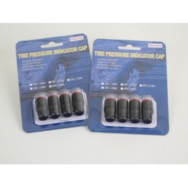 Unbranded 2 SETS*Tire Air Pressure Monitoring 32psi Gauge Indicator Safety Tire Valve Caps