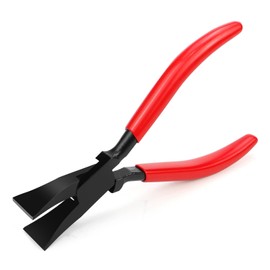 LPZMPZ Folding Pliers 180 Degree Folding Pliers Sheet Metal Pliers Wide 22 mm Sheet Metal Bending Pliers Bending Pliers with Non-Slip Handle Roofing Tool for Bending and Smoothing Sheets (Red 180°)