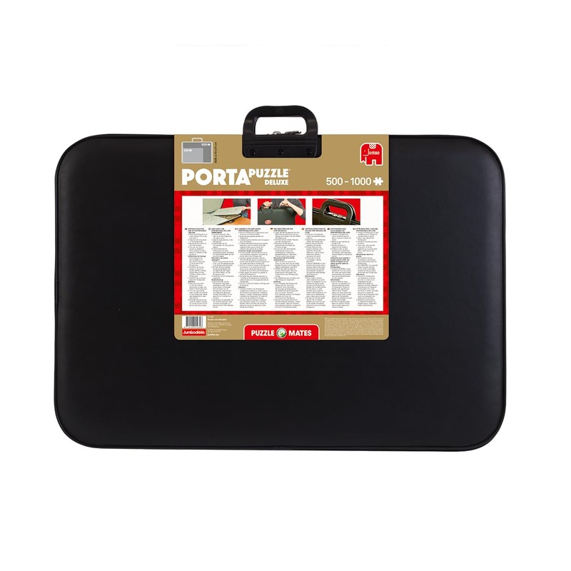 Jumbo, Puzzle Mates, Portapuzzle Deluxe - Standard 1,000 Piece Jigsaw
