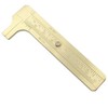 EKLOEN Mini Brass Sliding 80mm Double Scale Caliper for Measuring