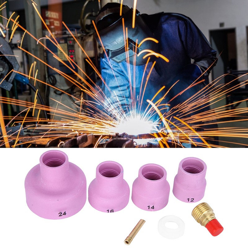 Ceramic Sandblast Nozzle Alumina Sand Blasting Ceramic Nozzle Cups Welding