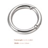 Tofficu 15pcs Key Rings - Metal Keychain Rings Keyring Ring