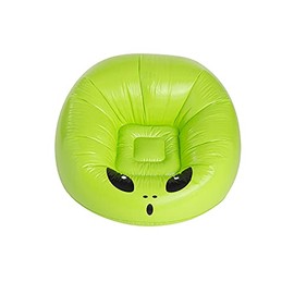 Fun Express Inflatable Green Alien Chair