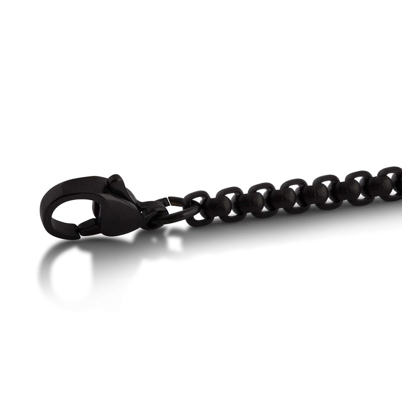 Akitsune Baca Chain Link Bracelet 3 mm Diameter Box Rolo