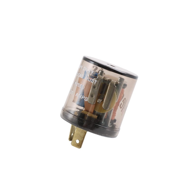 LDMINDA 2 Pin Electronic Flasher Relay 12V Turn Signal Light