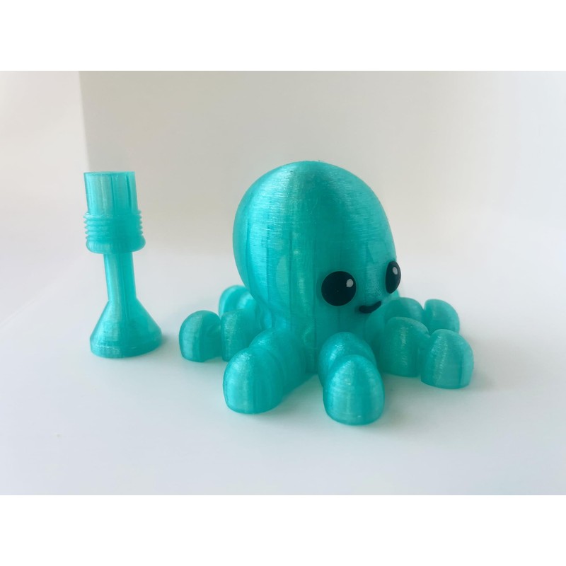 Baby Teal Light Up Octopus Fidget