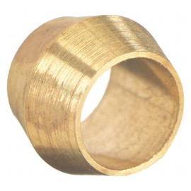 Parker Hannifin 60C-3 Brass Sleeve Compression Fitting, 3/16" Compression Tube