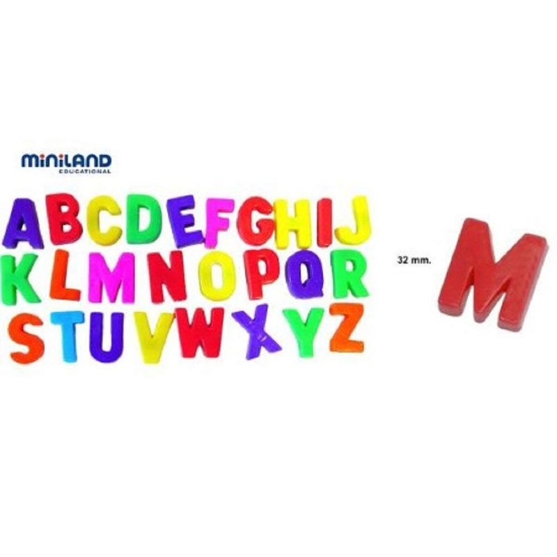 Miniland Magnetic Lettere maiuscole Fun Set (76 Pezzi)