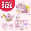 JOYIN Unicorn Tea Party Set for Little Girls, Pretend Pink