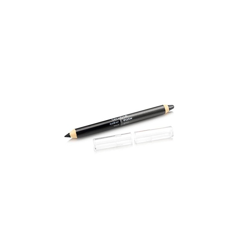 Beauty UK Double Ended Pencil No. 2 - Black/Grey