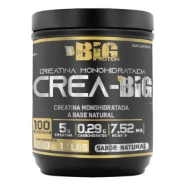 Creatina Monohidratada Bigg 500 Gr 100 Servicios Sabores                                                                                              