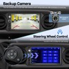 Double Din Car Stereo with Reverse Camera 7 inch Touch