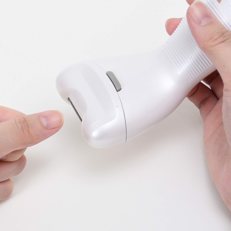 ロゼンスター 電動爪削り&角質ケアローラー ネイルケア USB 充電式 ネイルポリッシャー ハンドケア 爪やすり 爪磨き ND-5490