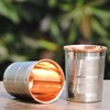 ANCIENTIMPEX Set of 2 Outer Stainless Steel and Inner Pure