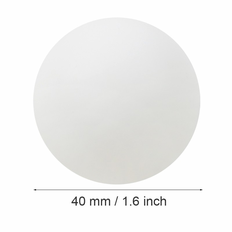 60PCS 40mm Standard Durable ABS Practice Training Exercise Ping Pong