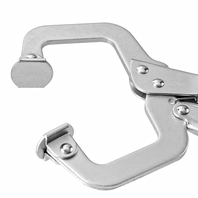 ZONADAH (Set of 4) Heavy-Duty 6" Locking C-Clamp with Swivel