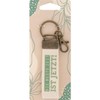 GRUSS & CO 48411 Canvas Key Ring with Lobster Claw