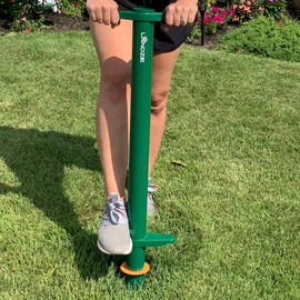 Landzie Bulb Planter Tool Grass Plugger Tool Manual Sod Cutter and Sod Plugger Tool for Grass Plugs and Sod Remover Lawn Plugger Tool and Grass Plug Tool Zoyosia Grass Plugs Lawn Plugger Grass Repair