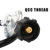 Solimeta 5 Feet Universal QCC1, Propane Regulator with Hose, Propane