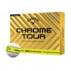 Callaway Golf Cromado Tour 360 - Pelota de Golf (Amarillo)
