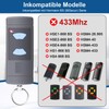 Pack of 2 Garage Door Handheld Transmitter for HSE2-868, HSM4-868,