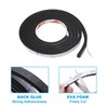 PATIKIL 2m/6.6ft Sealing Foam Tape, 1cm Wide 10mm Thick Single