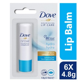 Lip Balm | Dove Nourishing Lipcare 4.8 g | Hydrating Care | Lip Care (Pack of 6)
