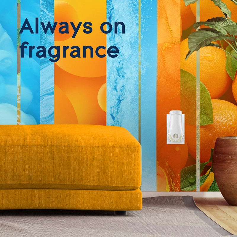 Glade PlugIns Refills Air Freshener Starter Kit, Scented Oil for