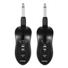 2.4G Wireless Guitar System Transmitter Receiver Built-in Rechargeable Battery 15-20m
