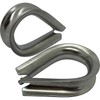 Wire Rope Thimble Stainless Steel V2A 304 14 mm Rust-Proof