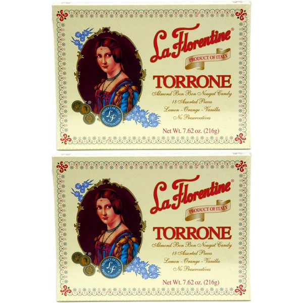 La Florentine Torrone 18 pc Assortment Box, Pack of 2