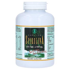 Spirulina - Original Hawaiian Spirulina Tabletten 625 I hawaianische Spirulina Tabletten 400mg + Vitamin K1 & K2