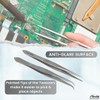 Multifunction Stainless Steel Tweezers Precision Serrated 4 Pcs Tool Set
